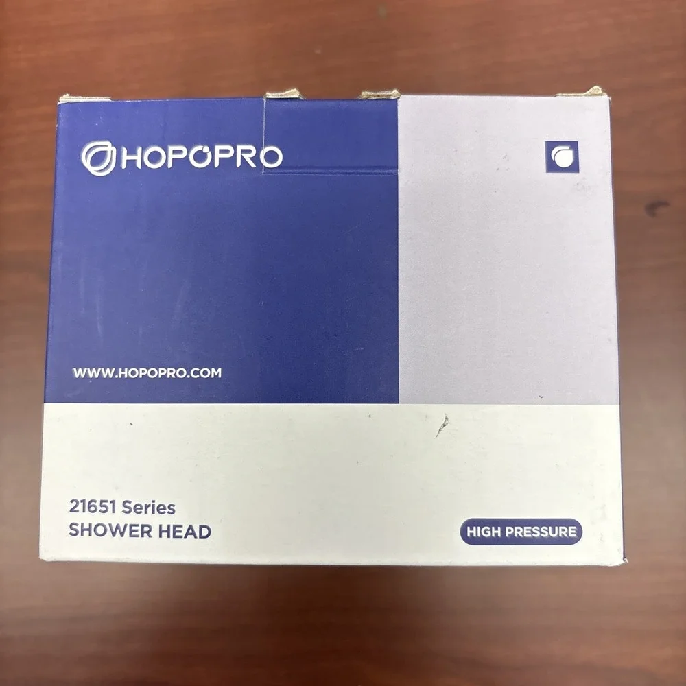 HOPOPRO 5-Mode High Pressure Shower Head - the Washington 4 Inch, Chrome.